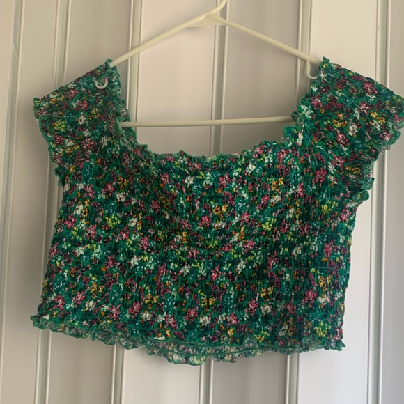 Colorful floral top - Picture 1 of 3